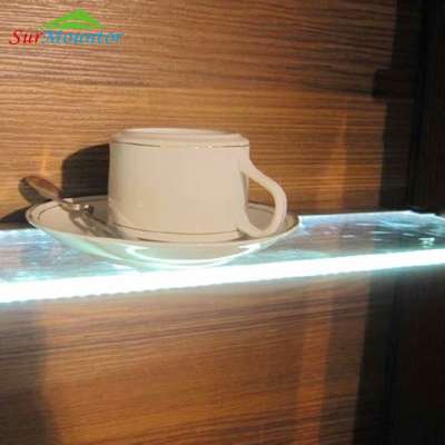 Factory Price Surmountor wholesale led glass shelf light for lighting display