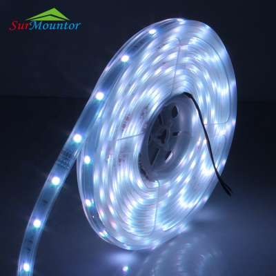 led 5 metros para cuarto decoracion Multicolor LED Strip cintas tiras de luces led RGB with con control